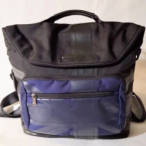 Tumi Mini Limited Edition Black and Blue Men's Travel Backpack
